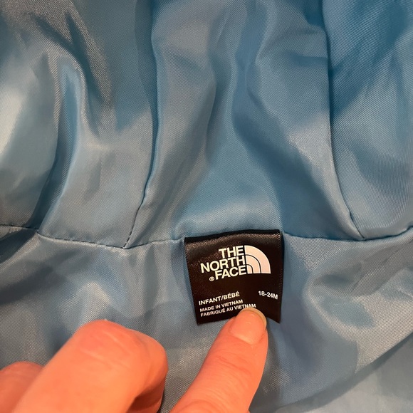 The North Face Blue Striped Jacket - Picture 8 of 12
